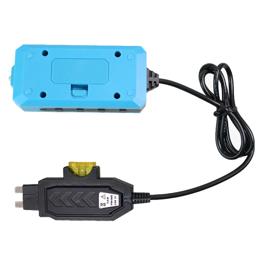 Automotive current detector, fuse ammeter, automotive leakage tester, micro dark current vehicle fault detection