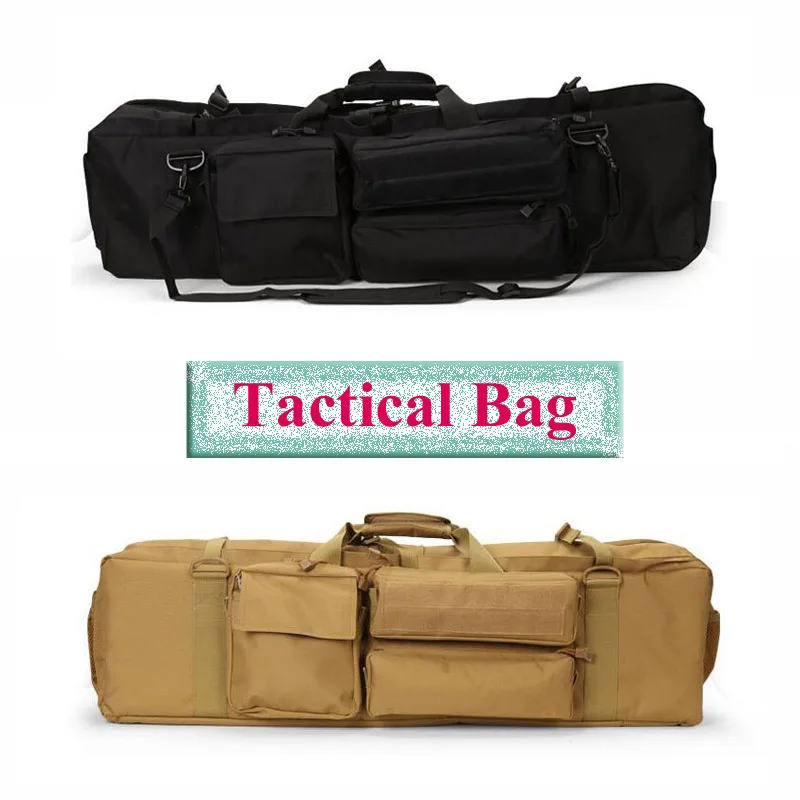 

Gun Backpack Shooting Hunting Shoulder Rifle Nylon Air Gun Combat Bag M249 Outdoor Sports Backpack