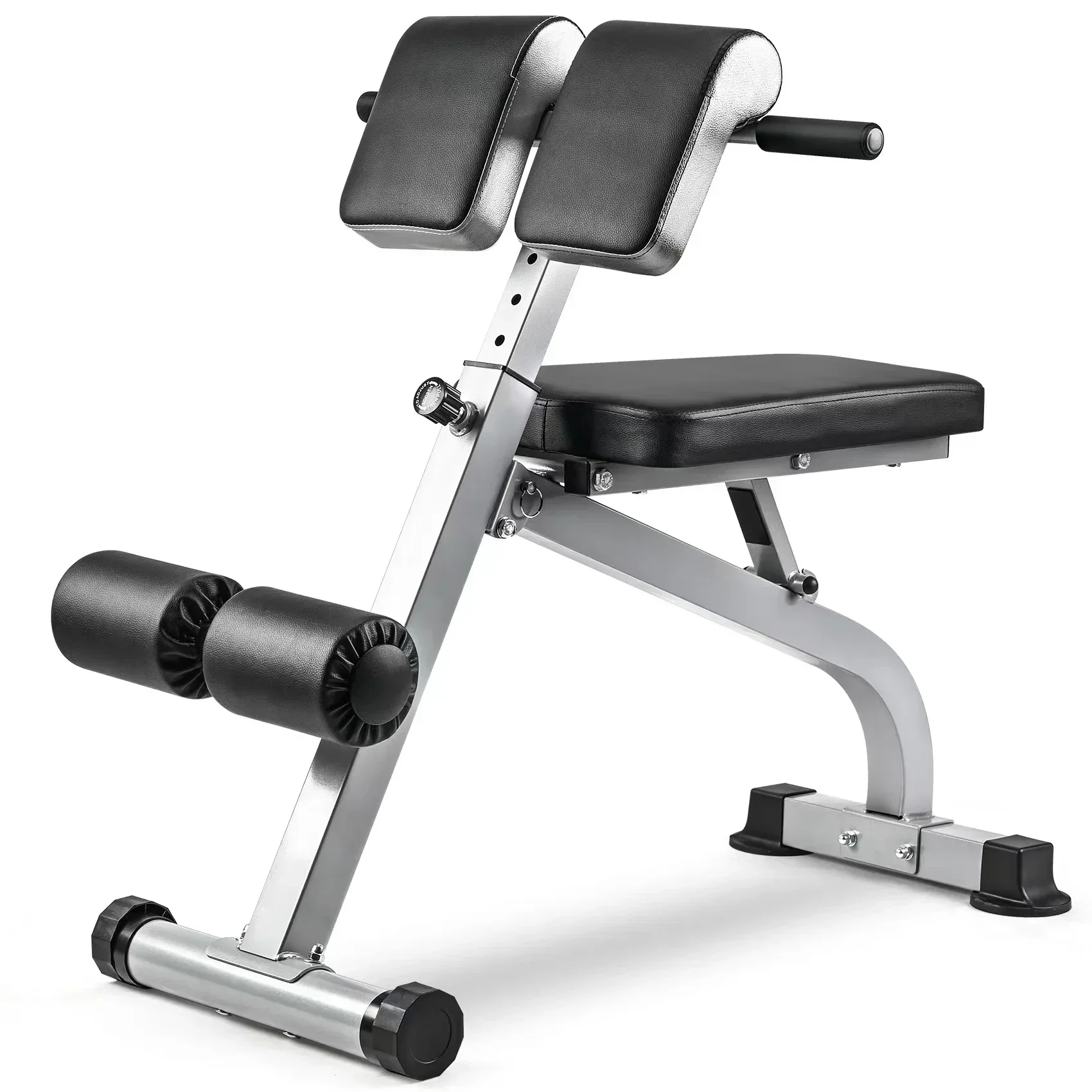 2026 Gym Adjustable Multi Function Abs Roman Chair Back Hyper Extension Exercise Bench Roman Chair Strength Training For Sale