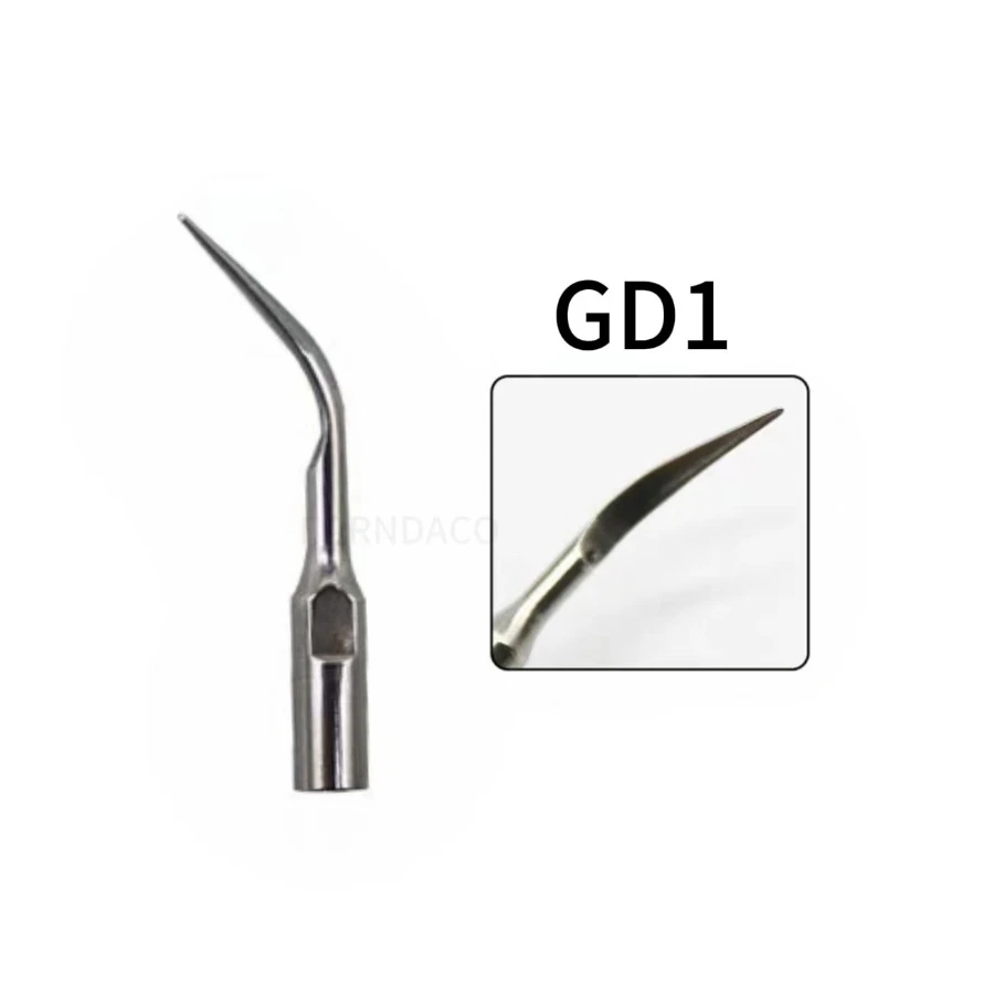 6pcs/lot Ultrasonic Dental Scaler Tip GD1 GD2 GD3 GD4 GD5 GD6 Compatible with SATELEC/DTE/GNATUS Dental Lab Equipment Instrument