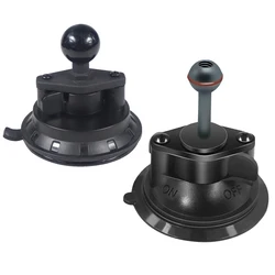 Ball Mount Twist Lock Suction Cup Base Window Mount 360 Degree Rotation for RAM Double Socket Arm Phones Action Camera Accessory