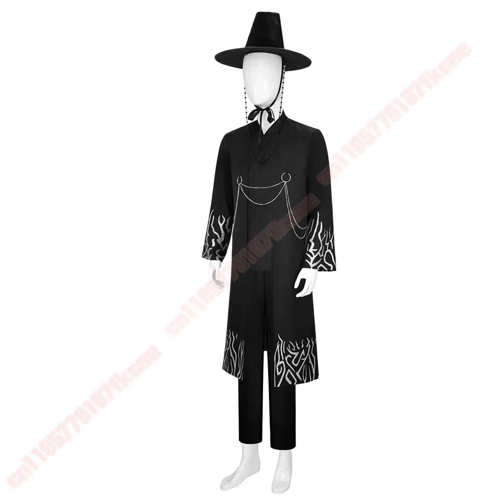 Anime Film KPOP Demon Hunters Saja Jongens Cosplay Kostuum Halloween Carnaval Party Rollenspel Uniform Prop