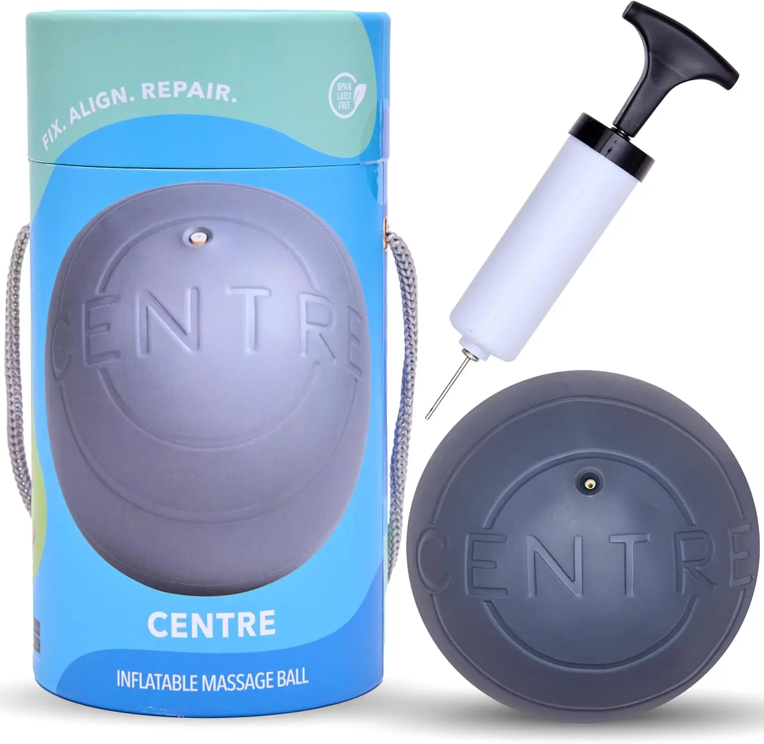 

Soft Yoga Deep Tissue Massage Ball for Myofascial Release, Abdominal & Neck Massage, Trigger Point Therapy