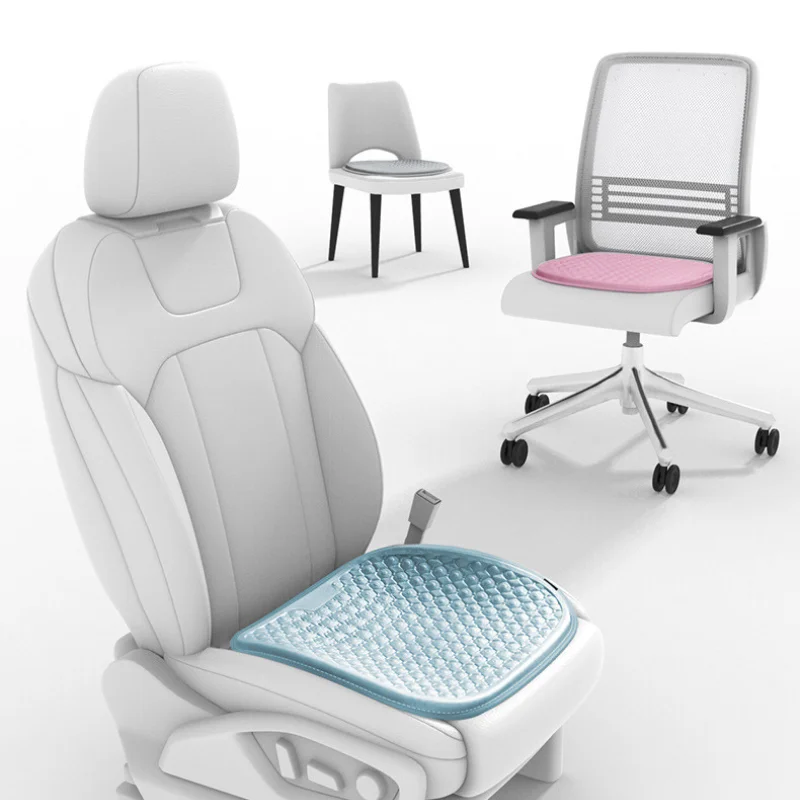 Summer Car Seat Cushion Breathable Universal Multifunctional Home Office Chair For Pressure Relief Back Tailbone Pain