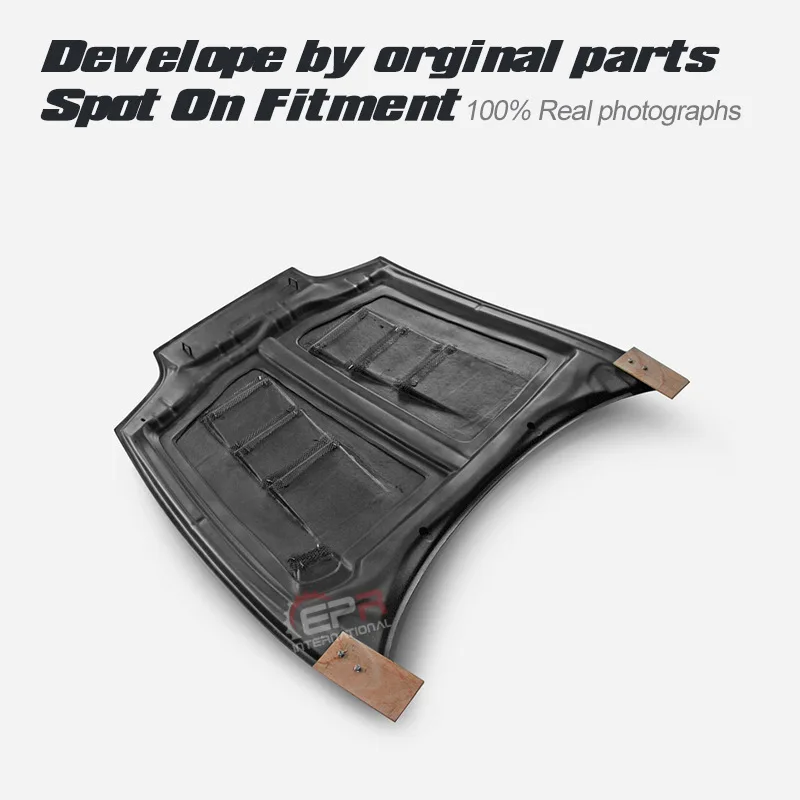 SAAR متوافق مع غطاء المحرك الأمامي من ألياف الكربون Toyota Supra Demon King المعدل MK4 JZA80