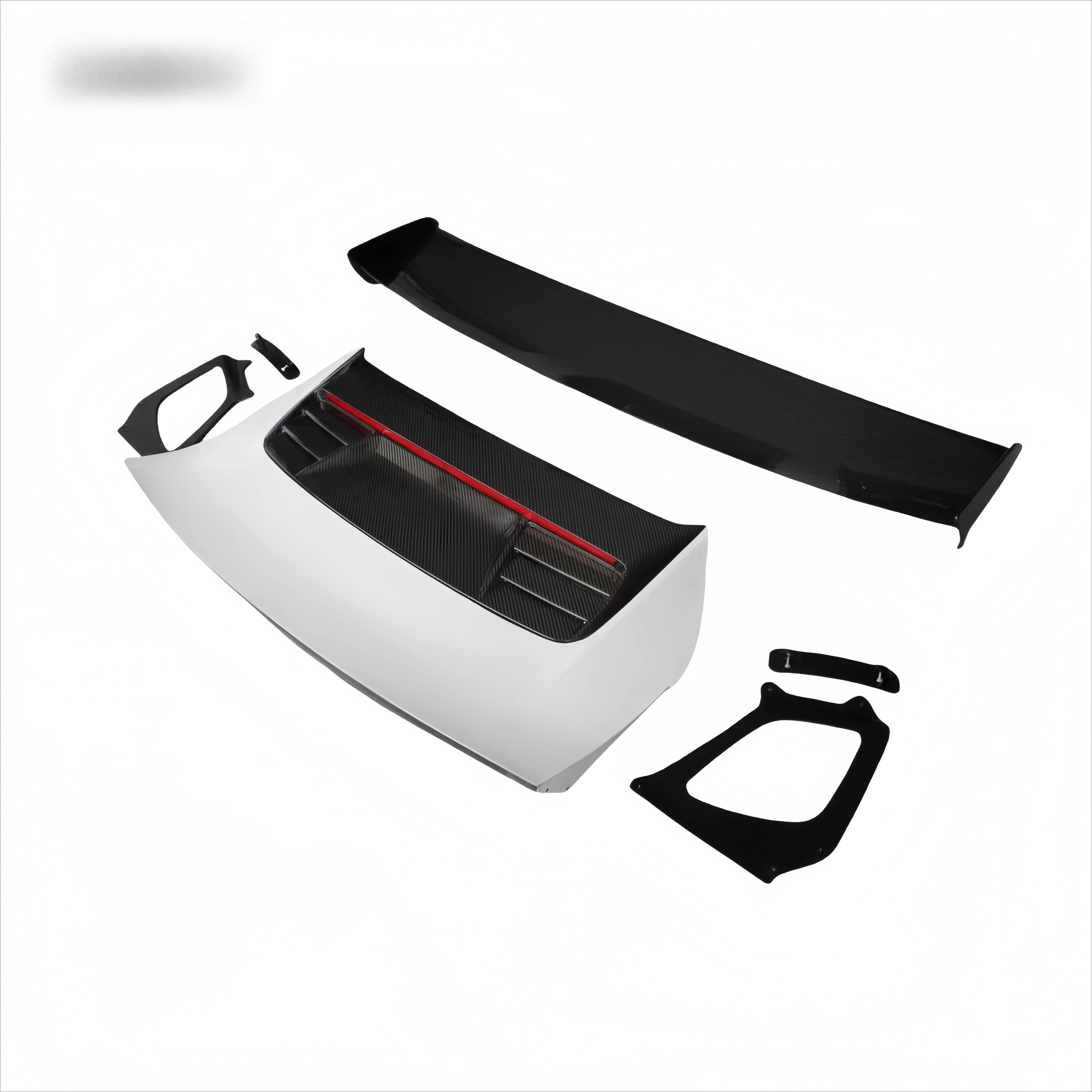 هذا المفسد الخلفي من ألياف الكربون عالي الجودة مناسب لتعديلPorsche911 991.1/991.2 GT2RS وGT3RS
