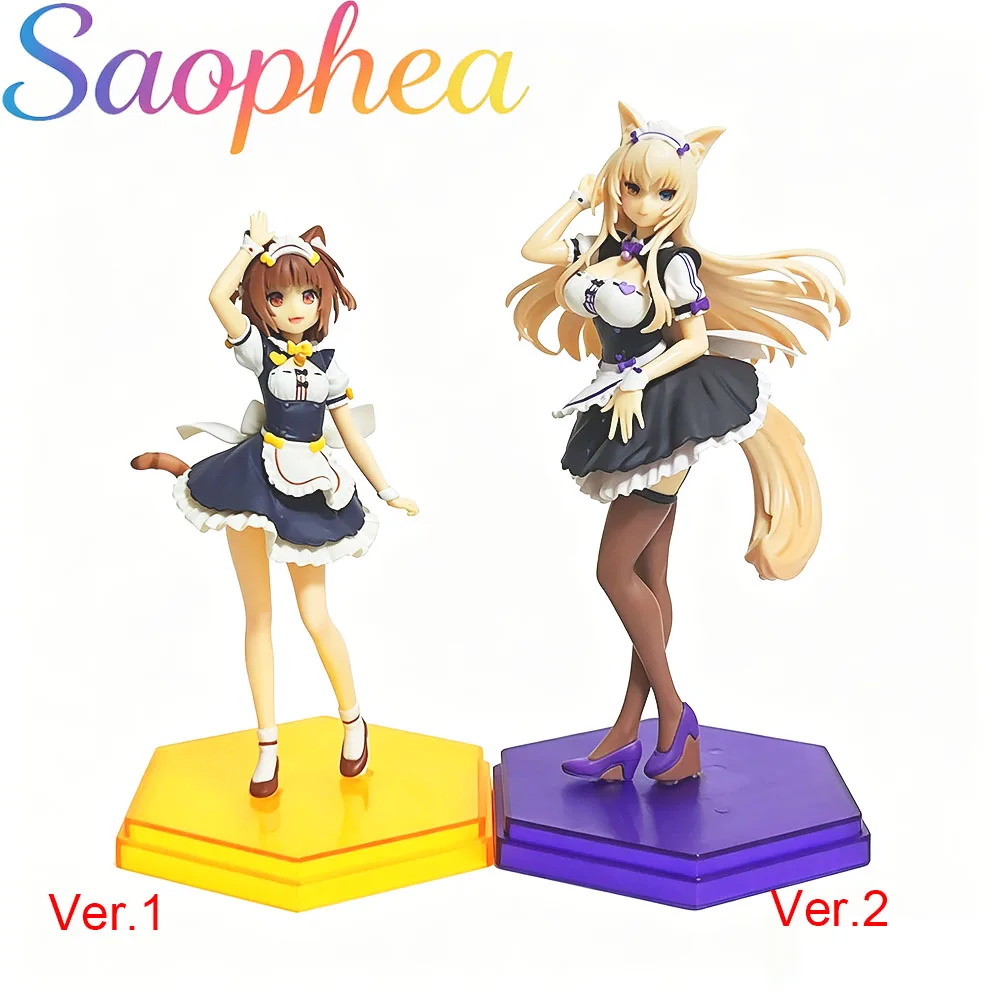 

Saophea Azuki & Coconut Maid Ver. Ecchi Figure, Sexy Anime Girl Waifu Action Figure Collectible Statue, Anime Decor Gift Toy