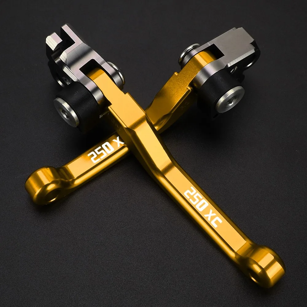 250 XC 1998-2006 2005 2004 2003 Motorcycle Accessories Pivot Brake Clutch Levers Dirt Pit Bike Handle For Suzuki DJEBEL 250XC