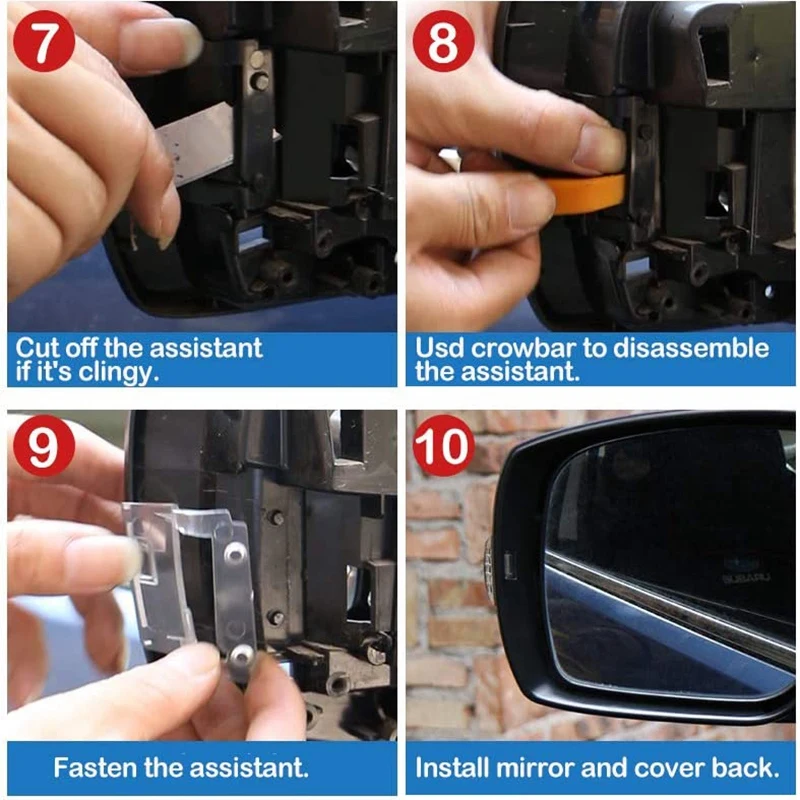 Cermin samping mobil, asisten lampu sein indikator untuk Subaru Forester Xv 15 + 1