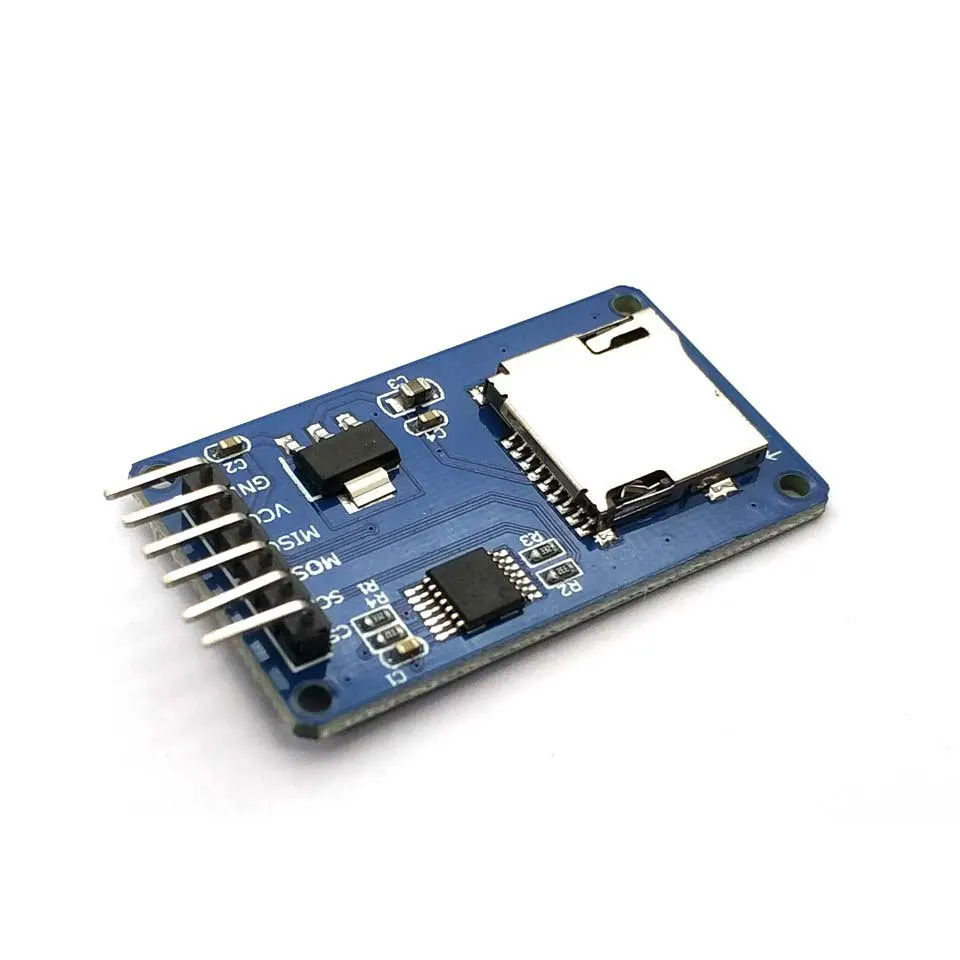 Micro SD card module / Mini TF card read-write / SPI interface / With level conversion power supply