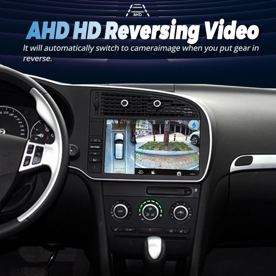 For SAAB 9-3 93 2005-2008 Video Player Head Unit Autoradio 2 Din Android 15 Car Radio GPS Navigation Multimedia Recorder Stereo