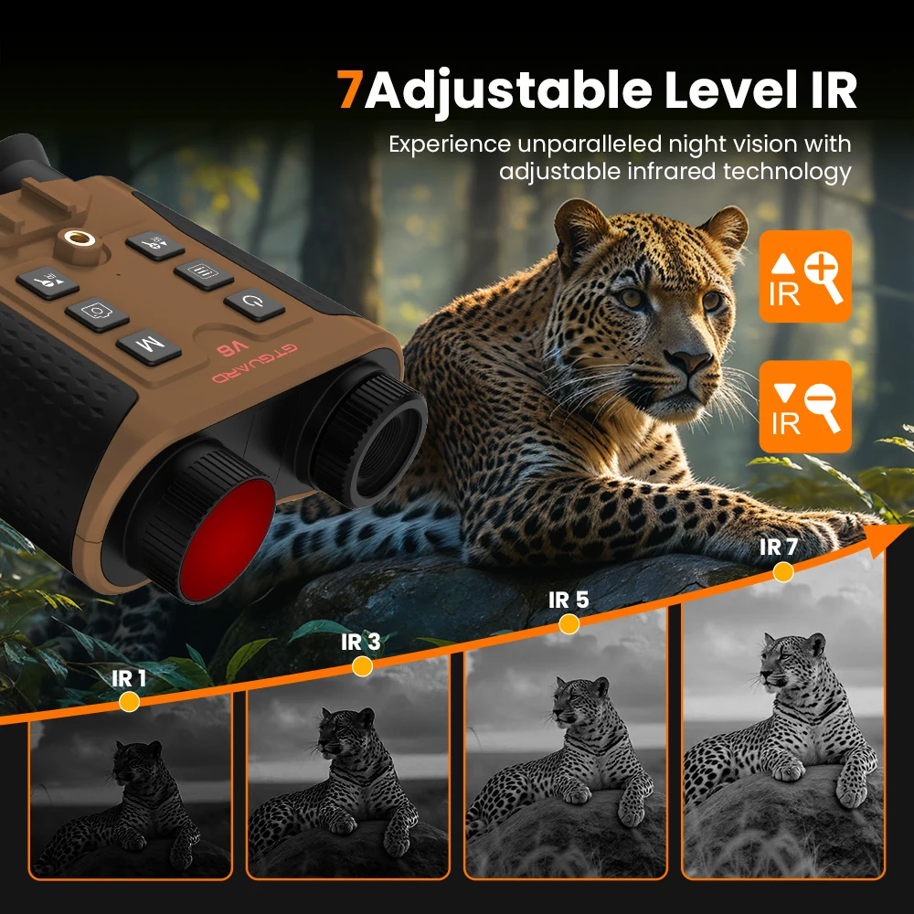 4K Head-mounted Night Vision G - đánh giá và giá Night Vision Goggles Head Mounted
