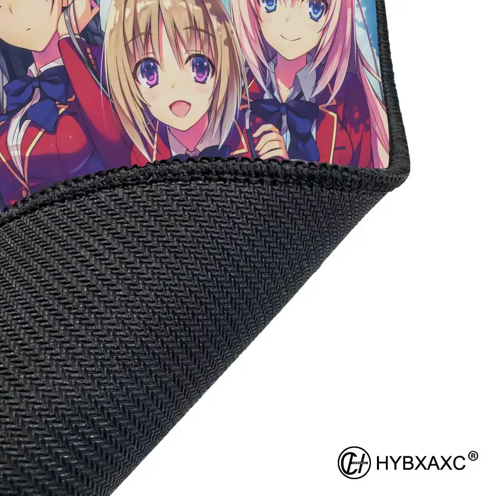 Classroom of the Elite Animation Beautiful patternsOffice Computer Desk Mat Table Big Mouse Pad Laptop Cushion Nonslip Decor