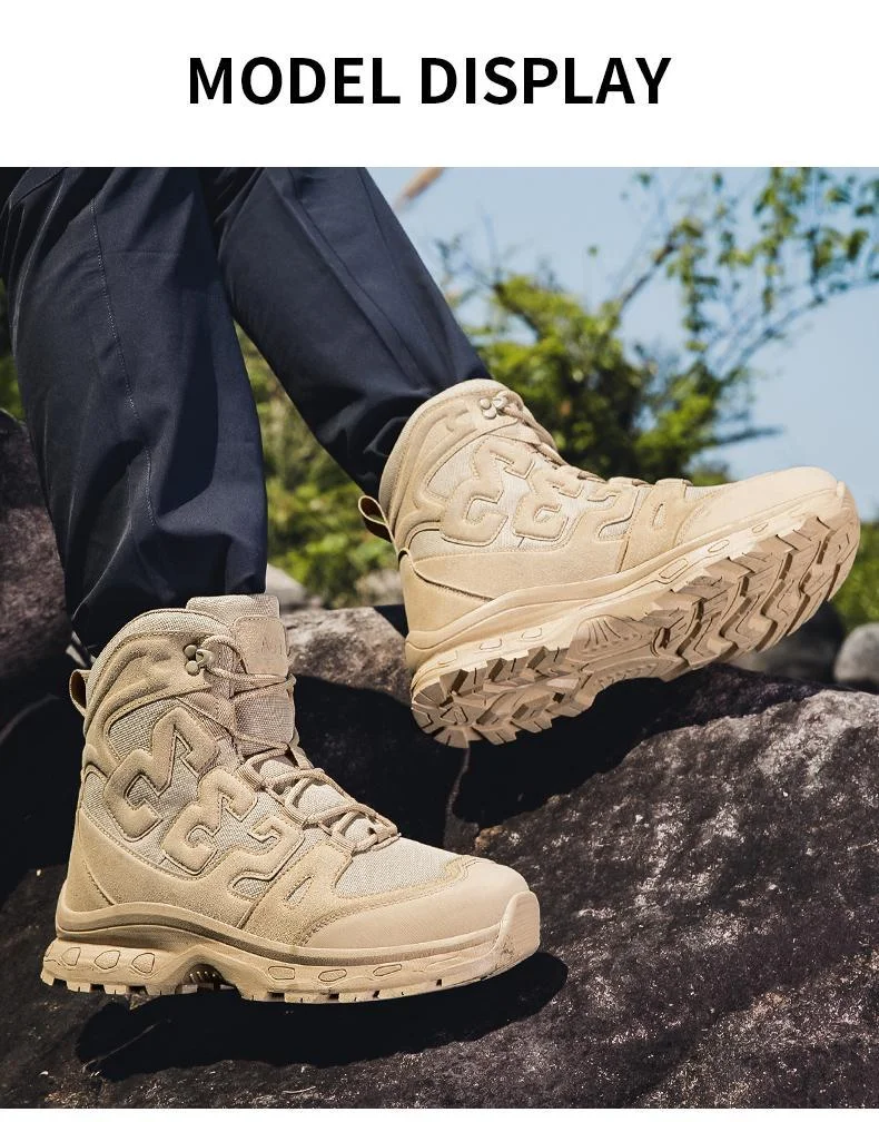 The latest men's outdoor best-selling cross-country hiking shoes hot 2024 outdoor wear non-slip camping shoes