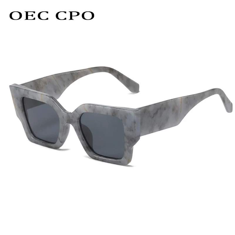 

OEC CPO Trendy Multicolor Square Sunglasses UV400 Fashionable Retro Shades Colorful Eyewear for Women And Men 2025 Popular Styl