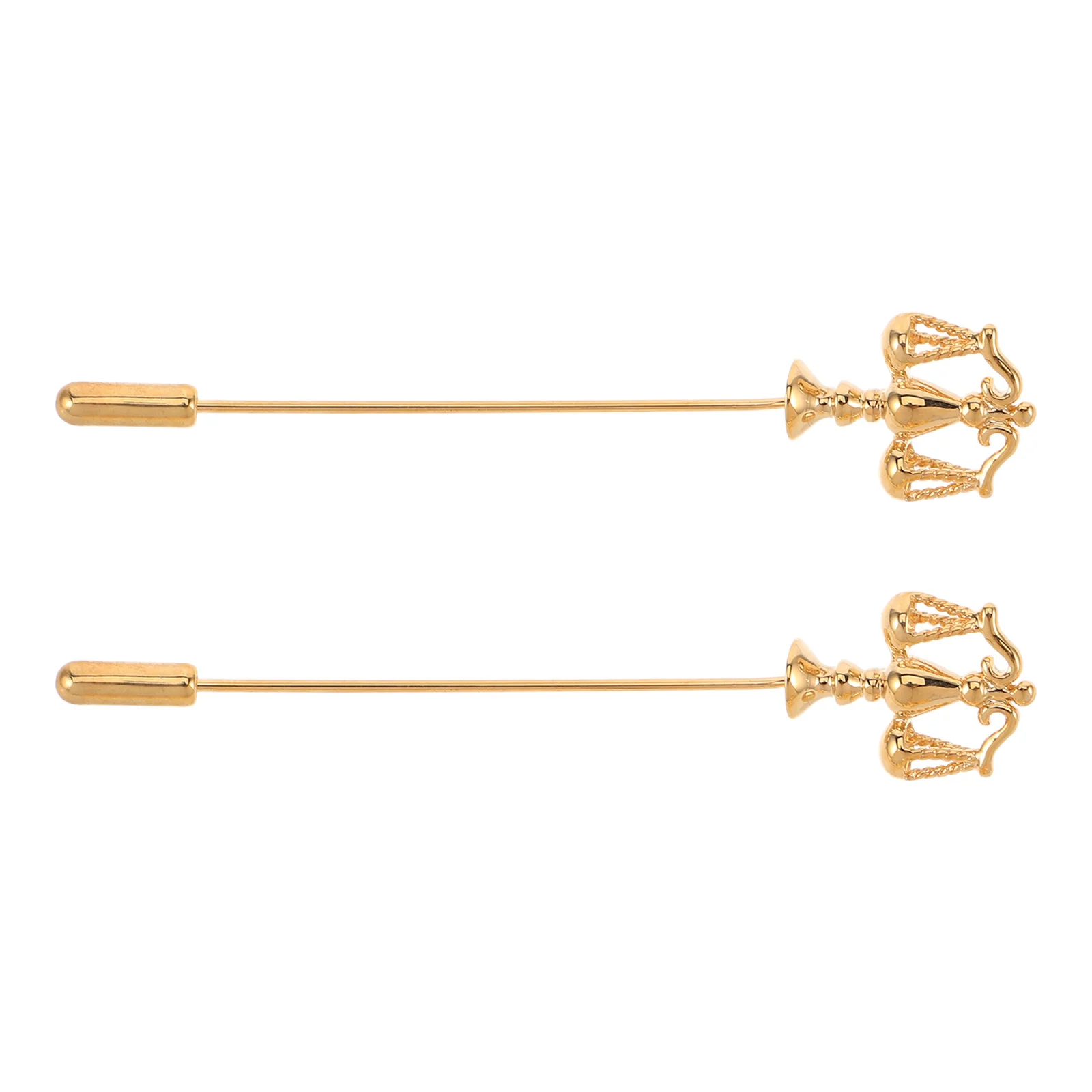 

2pcs Libra Balance Brooch Alloy Golden Metal Lapel Pin For Suit Jacket Dress Shirt Formal Events Judge Lawyer Gift Dainty Dress