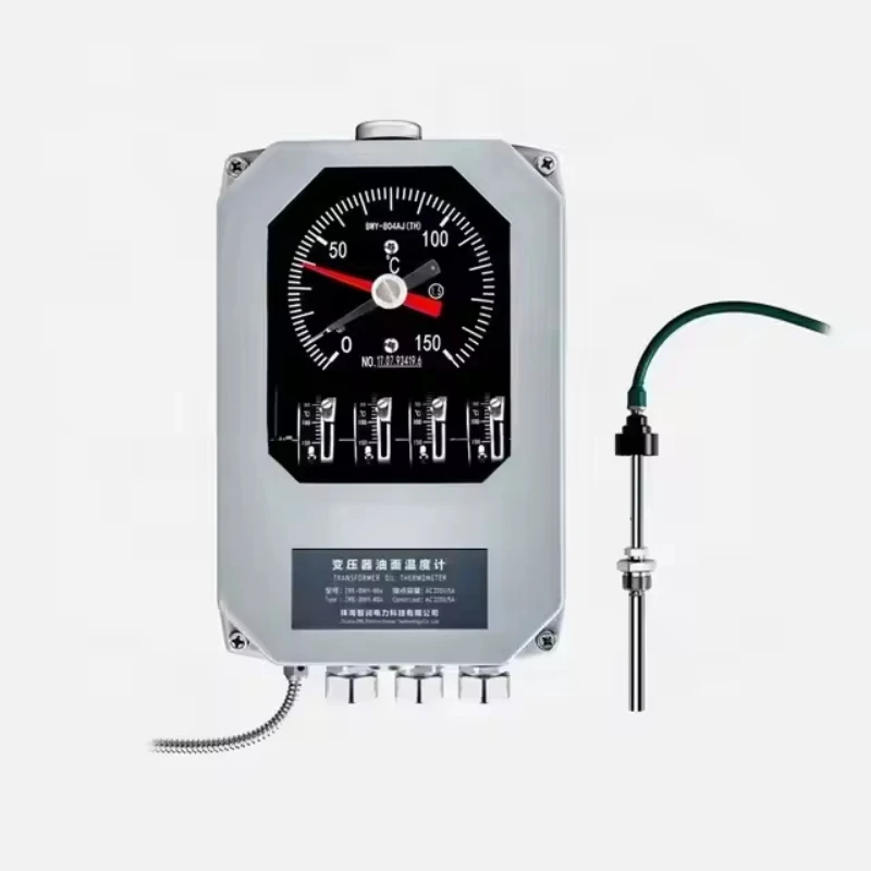 Oil-immersed transformer thermometer, electrical contact thermometer