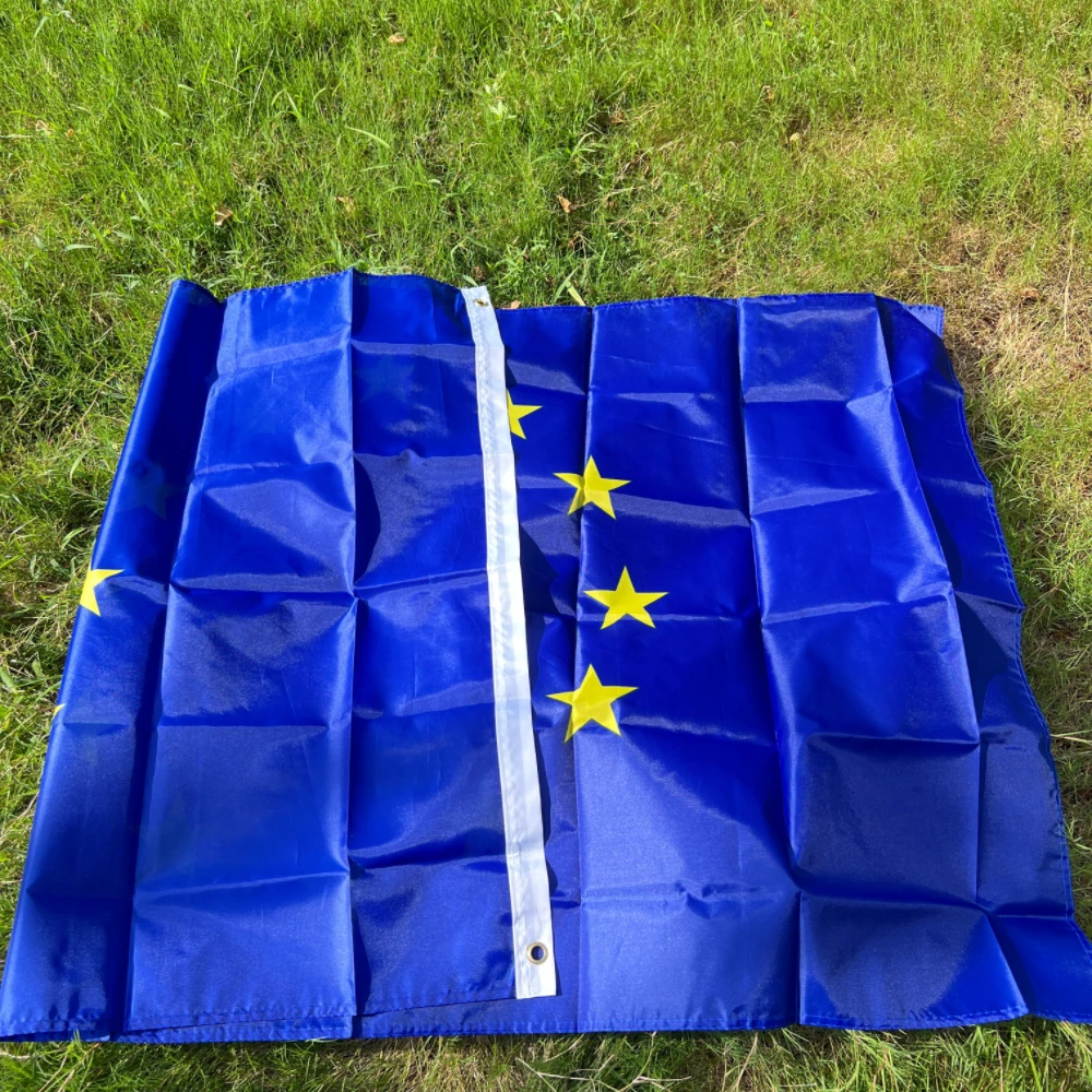 علم الاتحاد الأوروبي 90x150 سنتيمتر معلقة البوليستر الاتحاد الأوروبي أوروبا علم الاتحاد للزينة