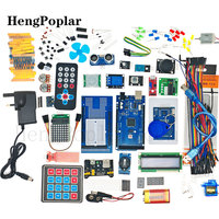for mega 2560 r3 starter kit motor servo RFID Ultrasonic Ranging relay LCD for arduino
