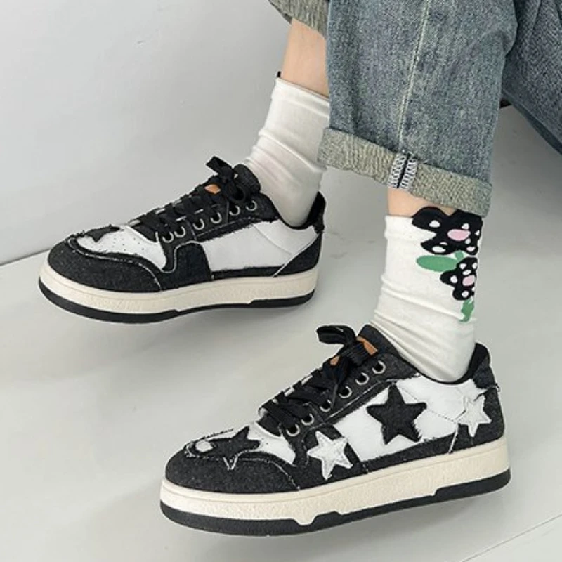 2023 Summer Women\'s Sneakers New Thick Bottom Patchwork Color Ladies Casual Shoes Fashion Anti-slip Womens Shoes Designer Shoes