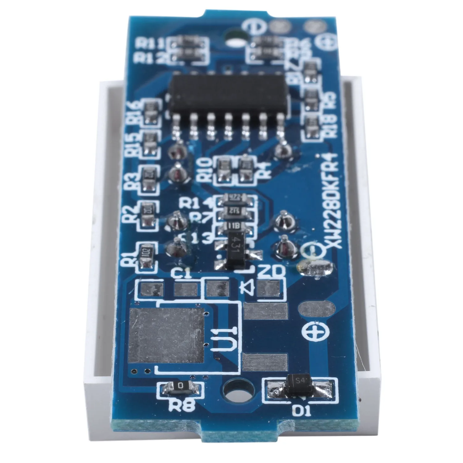 โมดูลแสดงสถานะแบตเตอรี่ลิเธียมแบบร้อน พร้อมหน้าจอสีน้ำเงิน เครื่องทดสอบพลังงานแบตเตอรี่ Li-Po Li-