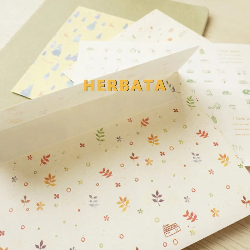 Mini envelope de papel colorido coreano, envelope kawaii mini desenho animado pequeno presente artesanato para casamento letra