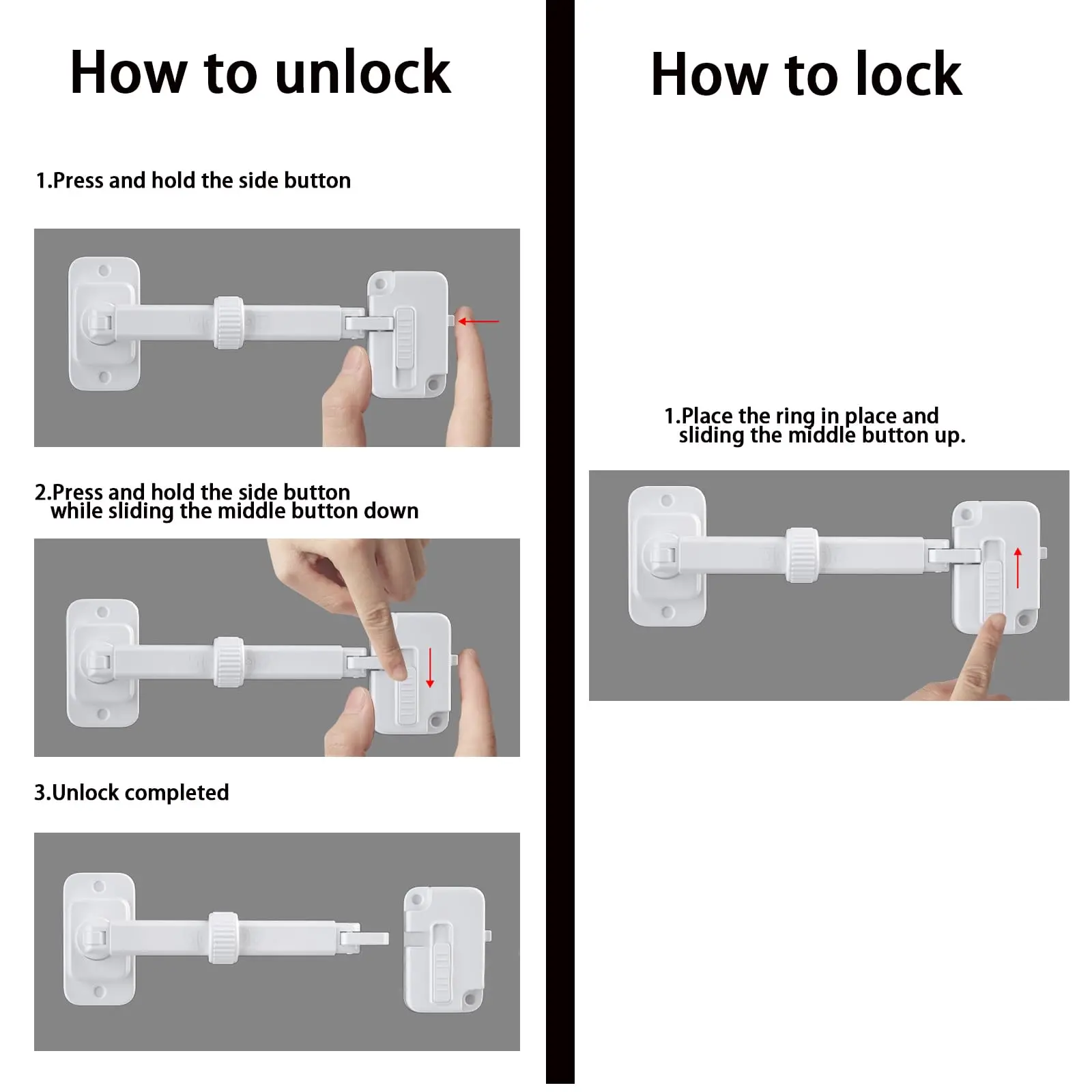 Child Proof Window Restrictor, Adjustable Baby Safety Window Lock, Window Safety Locks for Toddlers，Easy to Install Suitable