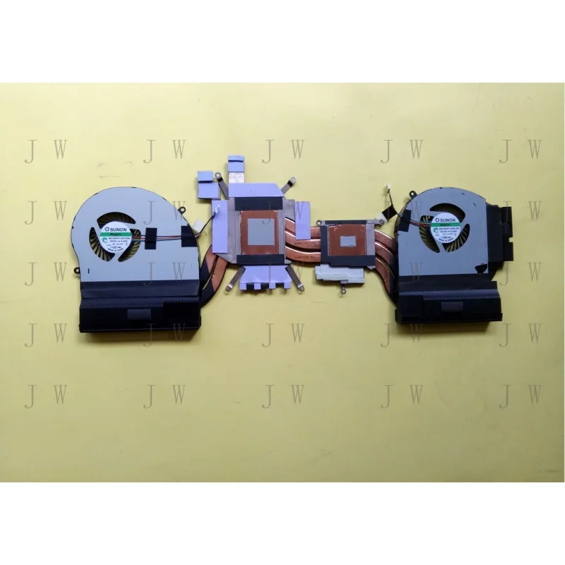 

DDJ new cooler For Dell Alienware 17 R4 cooling heatsink with fan 0MW7X0 MW7X0