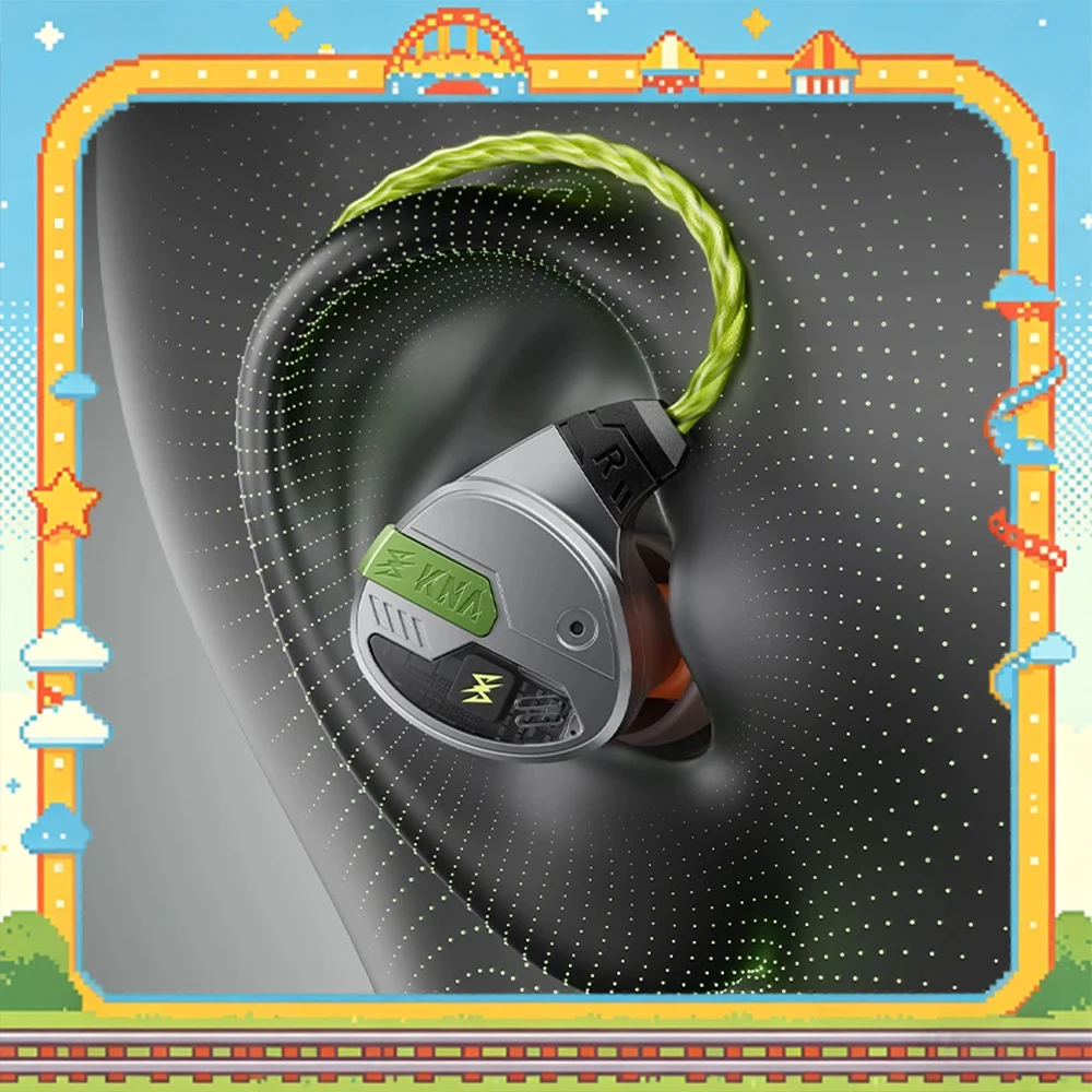 KNA Yaoguang Gaming Earphones Wired In-Ear Headset with Microphone Low Latency Sound Positioning for FPS PC Mobile Esports
