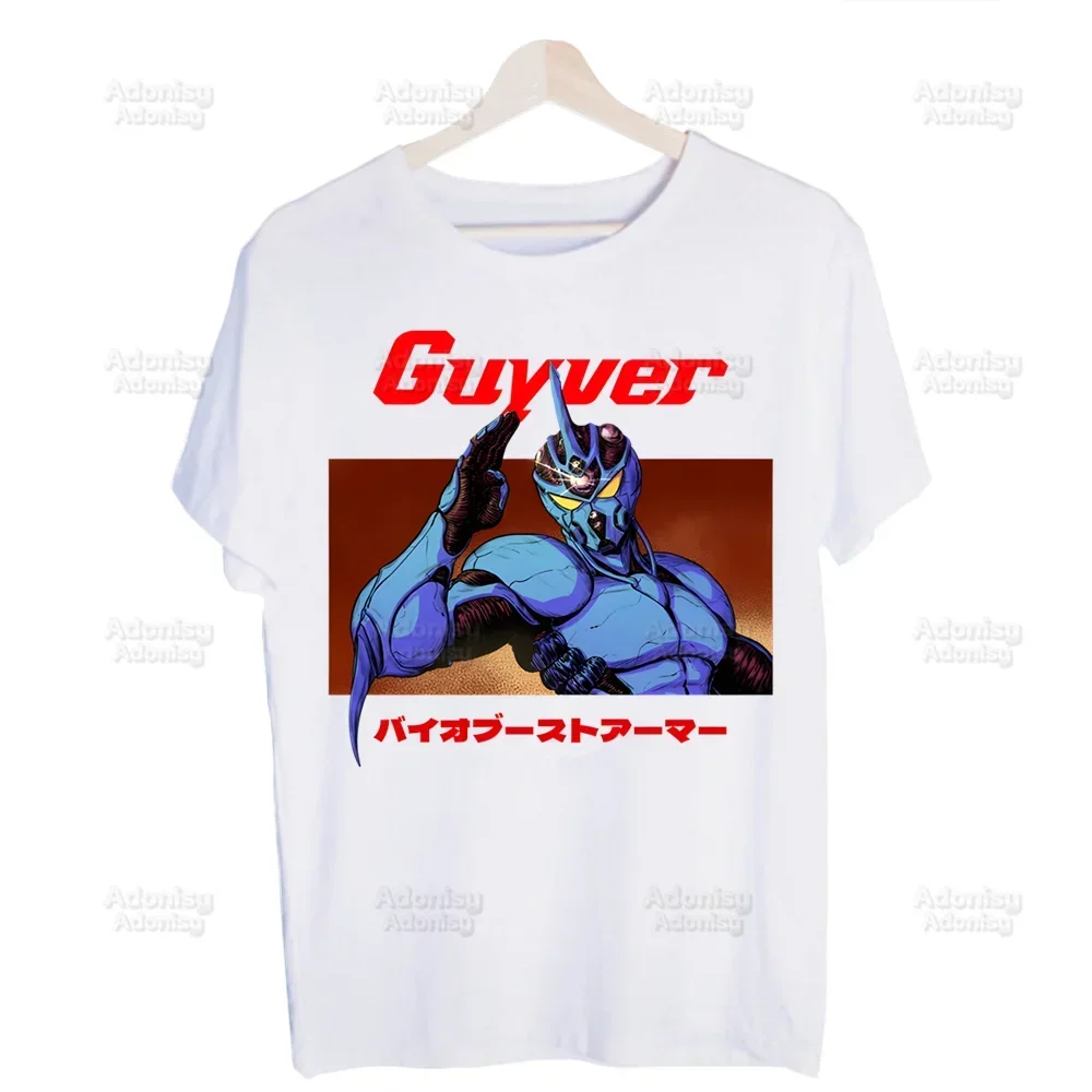 Guyver Bio Booster Armor Manga Anime Harajuku Men's Tshirt Printed Unisex Short Sleeve T Shirt Casual T-shirt Male Tops