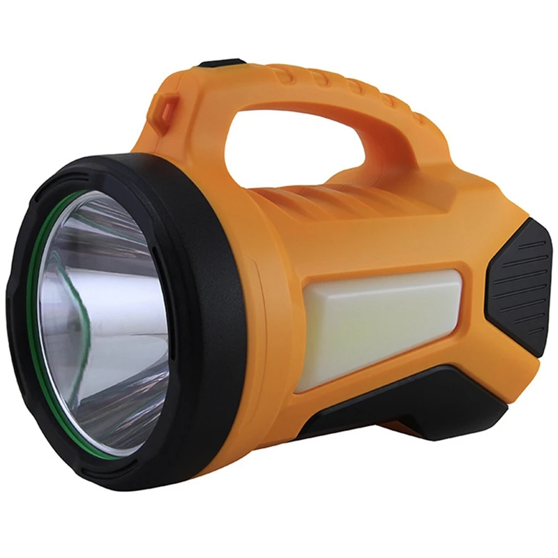 Strong Light ABS Light Multi-Functional High-Power Searchlight Outdoor Camping Rechargeable Miner's Lamp