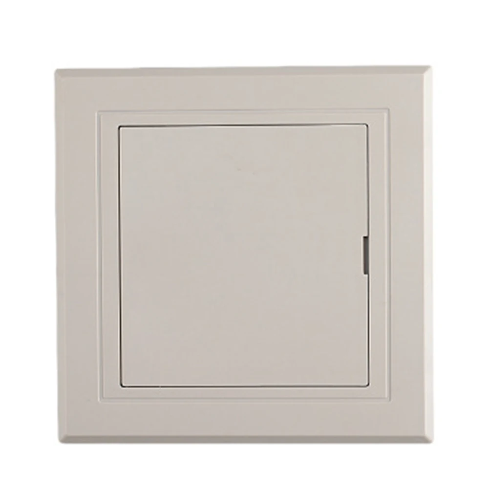 Puerta de acceso eléctrico Panel de acceso ABS Aplicación interior 25 30 cm Cubierta de acceso Manija cómoda Cubierta desmontable