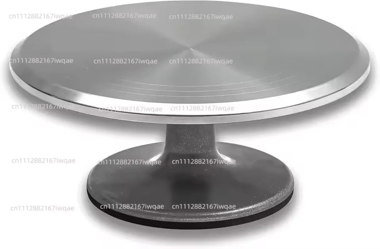 Cake aluminum alloy turntable 12 inch cake turntable baking utensils decoration piping table cake turntable