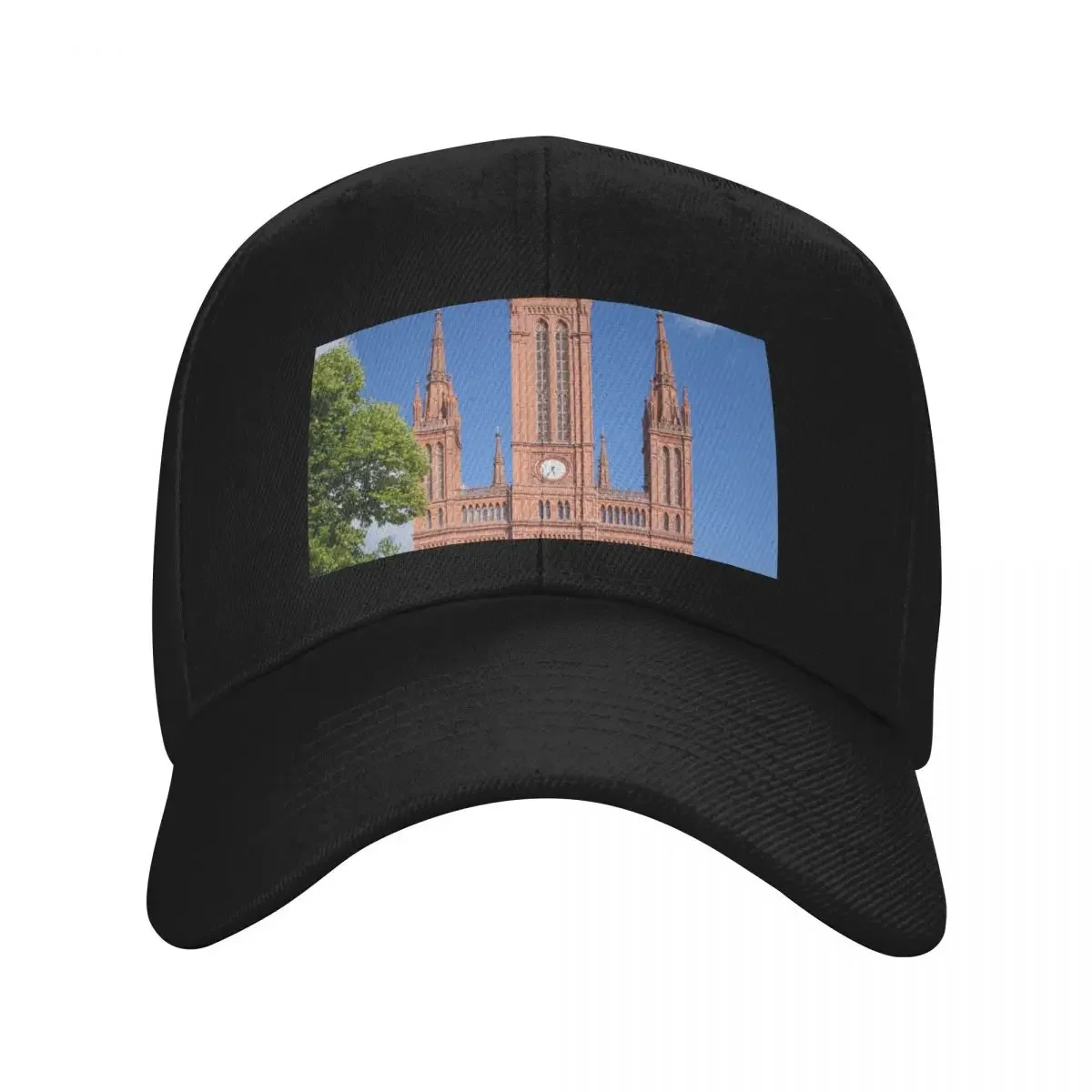 Market Church, Wiesbaden Baseball Cap luxury woman cap Streetwear funny hat tactical cap Women's Beach Men's