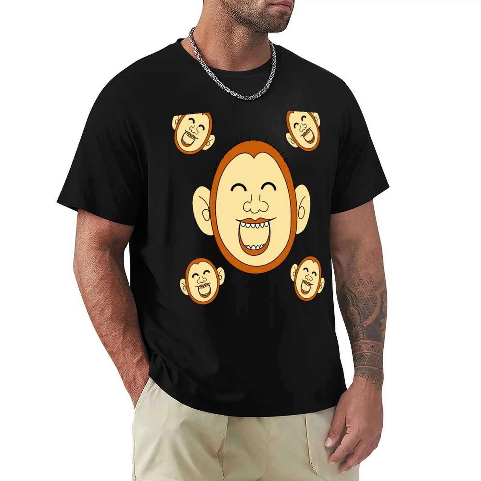 

Lame Monkey Pattern T-Shirt quick drying anime clothes designer shirts outfits for men