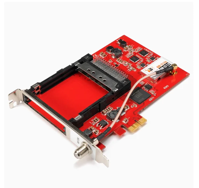 For TBS6290SE DVB-T2/T/C Dual Tuner Dual CI PCIe Card