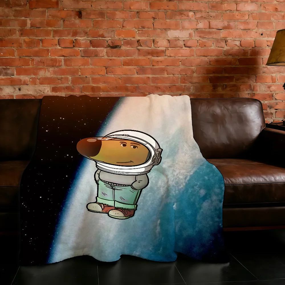 

Blanket Cartoon Super Warm Comfortable Plush Throw Blanket Child C-Chill Home Sofa Funny Bedroom Guy Gift
