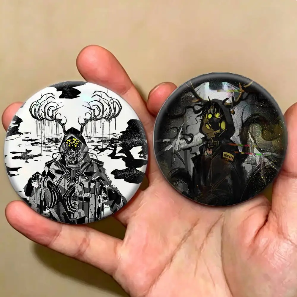 GSGW Horror Manhwa K-Kim Soleum Badges Creative Tinplate Button PinsBrooch Badge Clothes Backpack