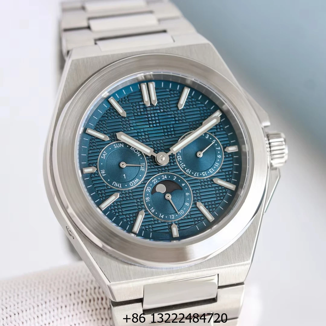 

Sapphire Mirror Surface Suitable for Various Business Occasions Exquisite Mens Multi Functional Mechanical Wristwatch