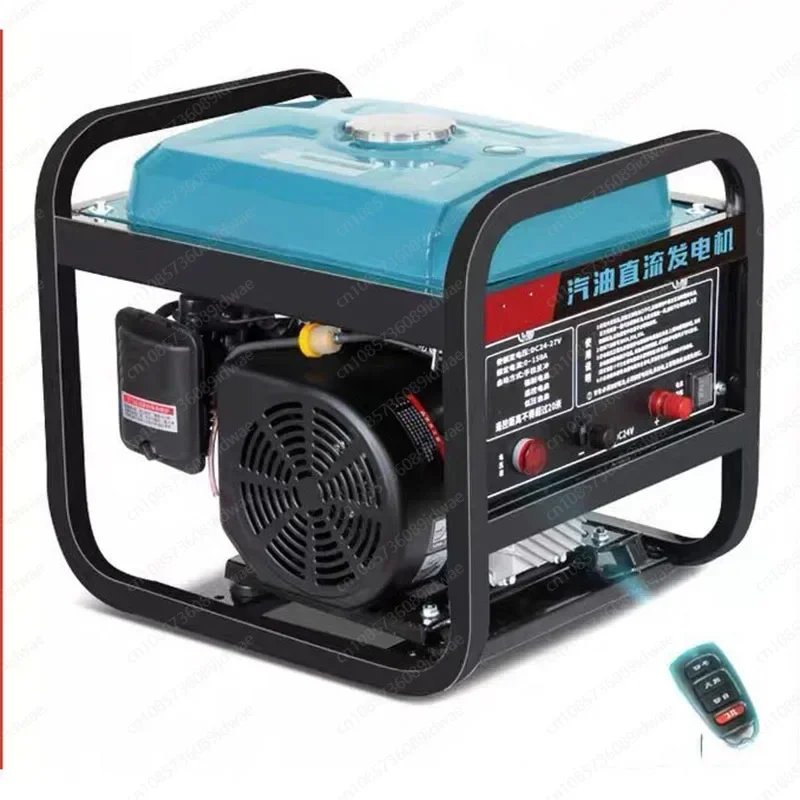 3000W Variable Frequency Gaso line Generator, Silent DC Generator with Auto Start Stop for Truck Parking Air Conditioner
