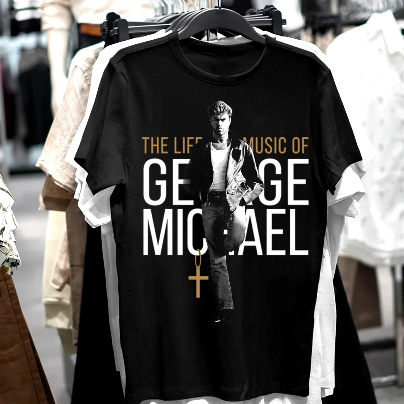 

George Michael 90s Family Men All Size T Shirt 1DS341
