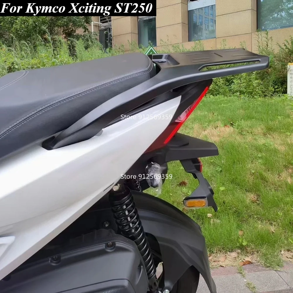 Fit for Kymco Xciting ST250 Aluminum Alloy Tailstock Shelf Rear Tail Rack Luggage Trunk Rack Motorcycle Accessories Modification