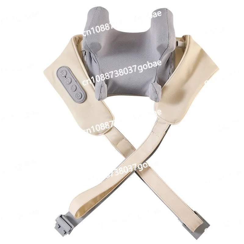 肩と首のマッサージショール、頸部僧帽筋電気マッサージ器、クリップ式揉みほぐしネック＆ショルダーマッサージ器