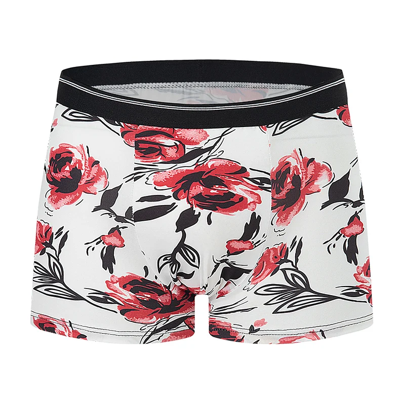 4-Piece Set Of Men's Underwear Quick Drying Fashionable Sporty Comfortable And Trendy For Teenagers With Flat Angle Pants Trendy