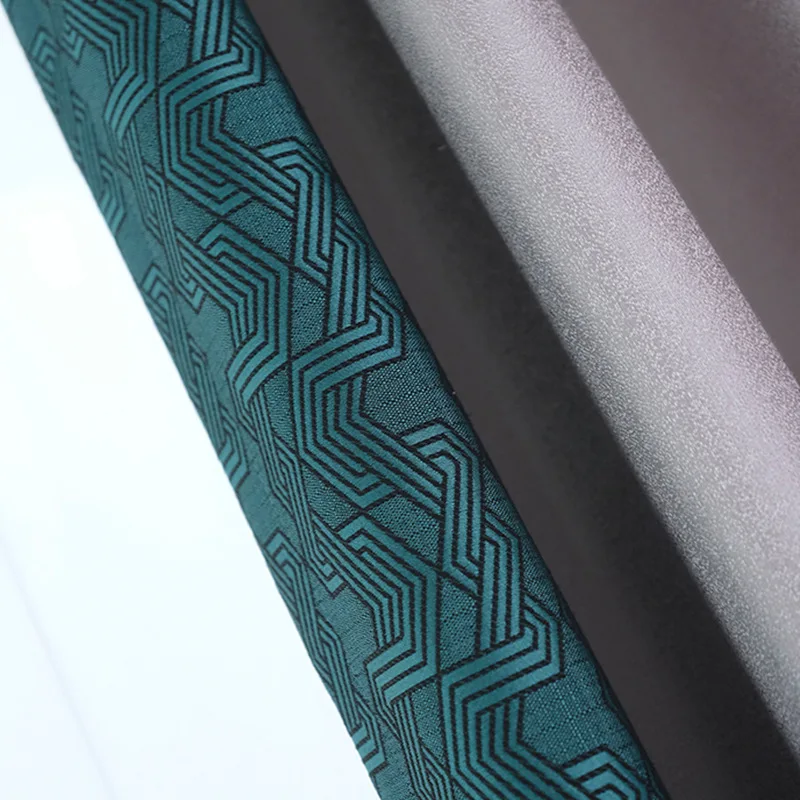 

Новые китайские затемняющие шторы, ткань для гостиной, спальни, от пола до потолка, ткань-занавеска для виллы