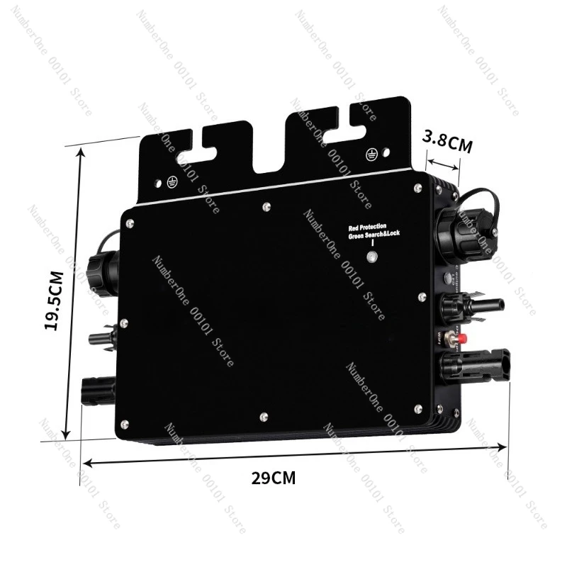 Photovoltaic solar micro inverter transformer grid-connected micro 800w home balcony garden power station efficient
