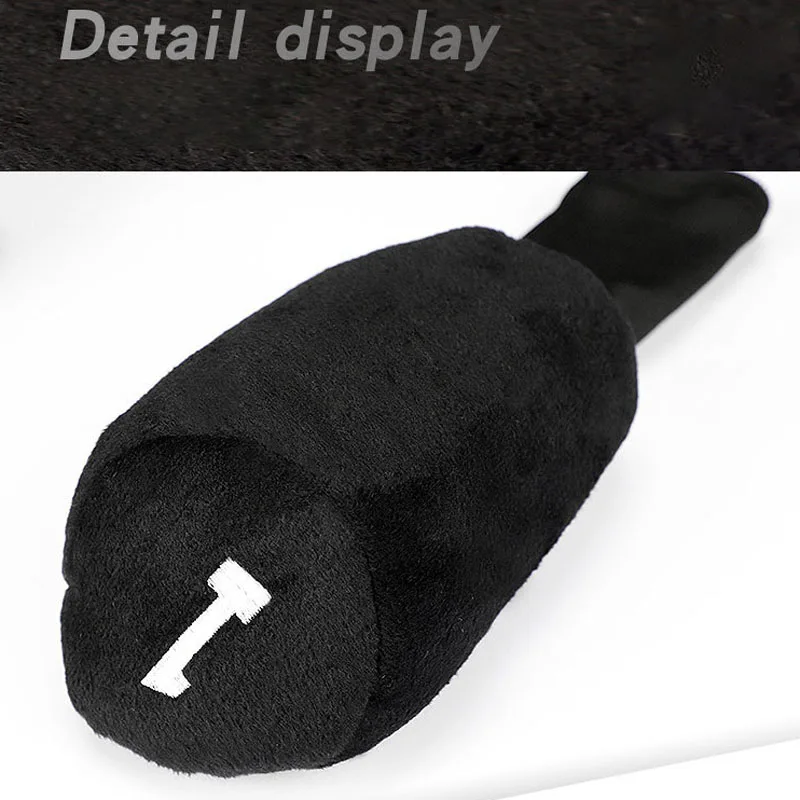 3/4Pcs Golf Club Head Cover Wood No.1/3/5 Driver Soft Lining Club Long Golf Head Protection Sleeve Wedge Cover Golf Accessories