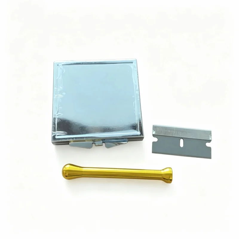 Portable kit maconheira erva/pipas para fumar With Cutting /pipa /Mirror/Metal Case view 6