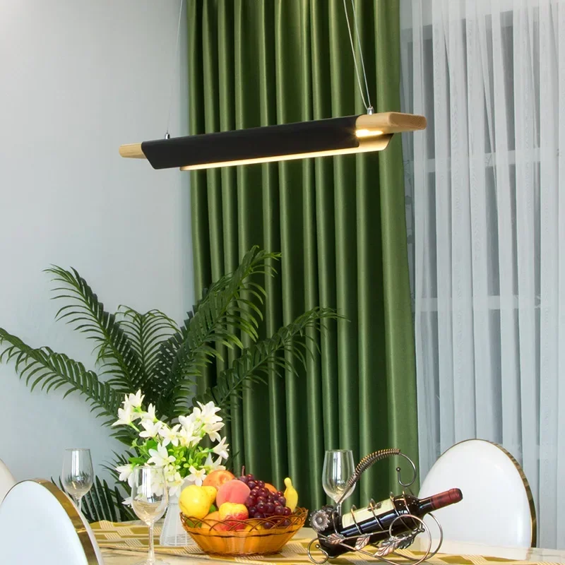 Simple light luxury living room chandelier dining coffee shop hardware creative lamps exhibition hall led