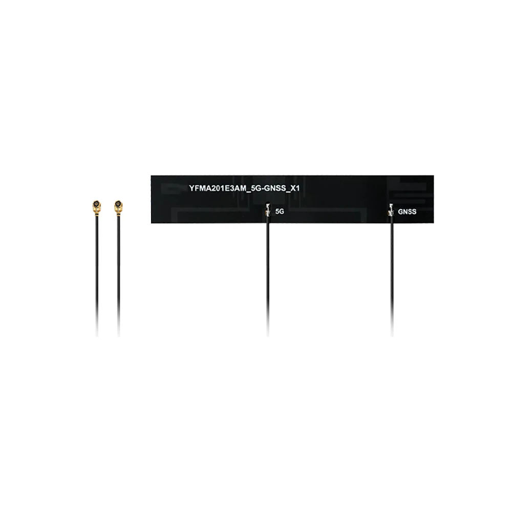 Embedded 5G GNSS 2-in-1 Combo FPC Antenna 600MHz-6000MHz Ultra-wide-band GPS Galileo BD Glonass QZSS Positioning MHF1 10CM Cable